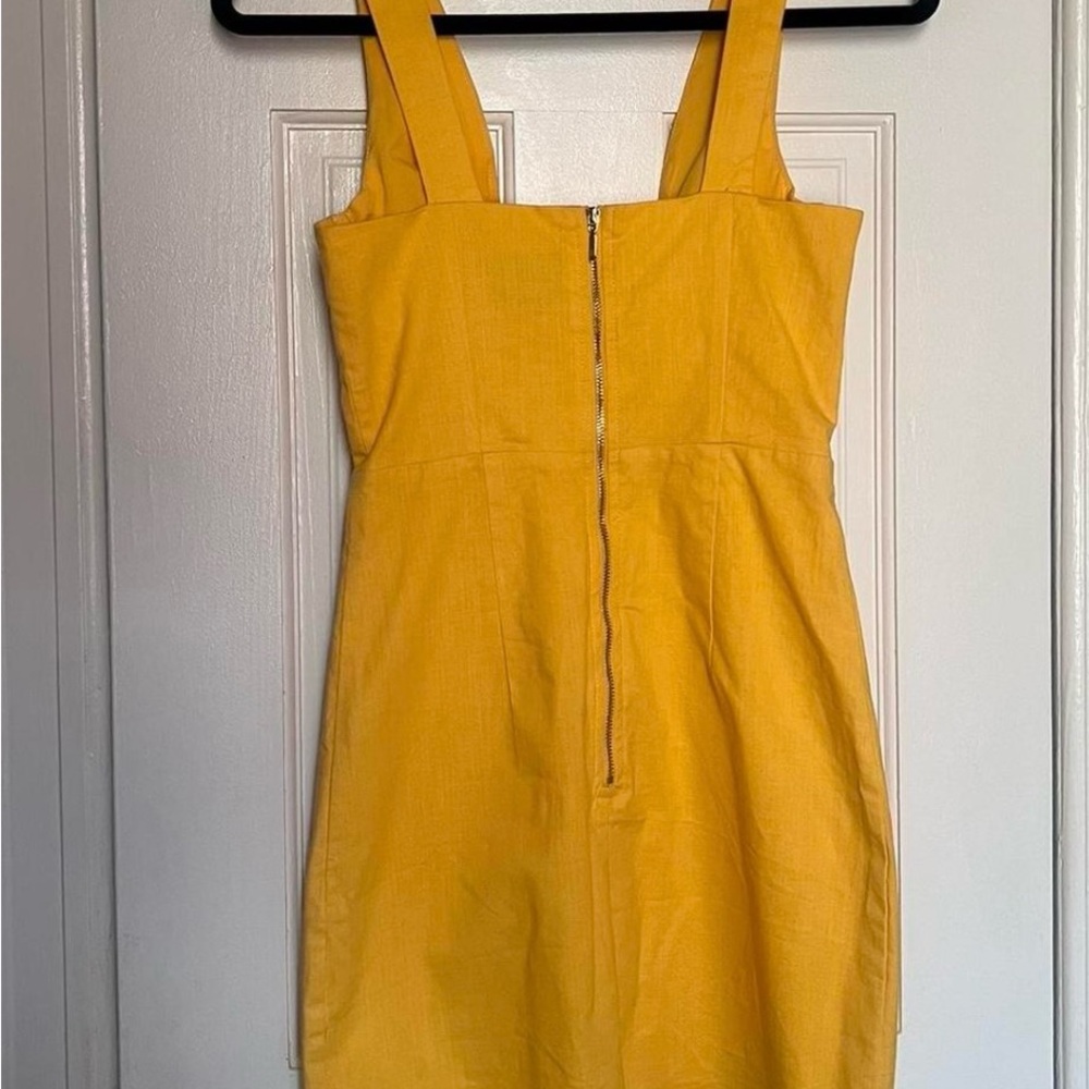 Yellow Mini Dress - Picture 2 of 3